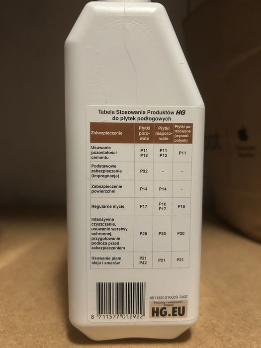 Środek HG Czysta błyszcząca podłoga 1 l