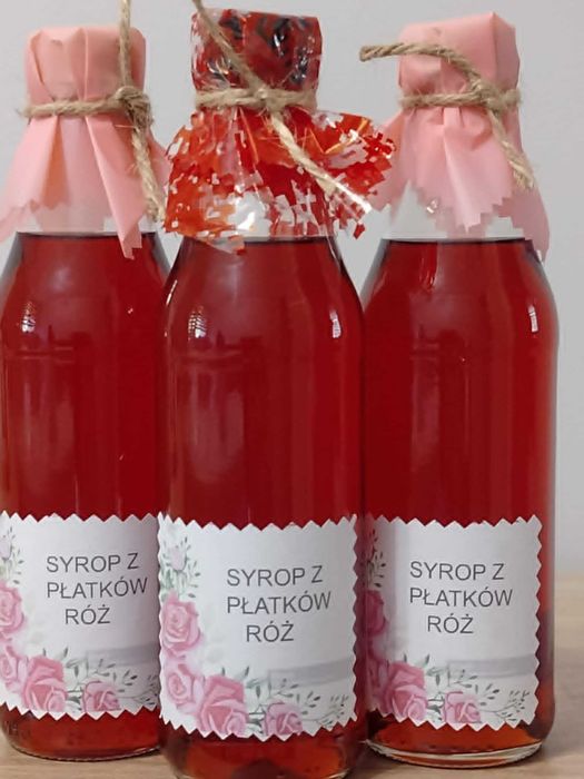 Eliksir Różany- syrop z pachnących płatków róż