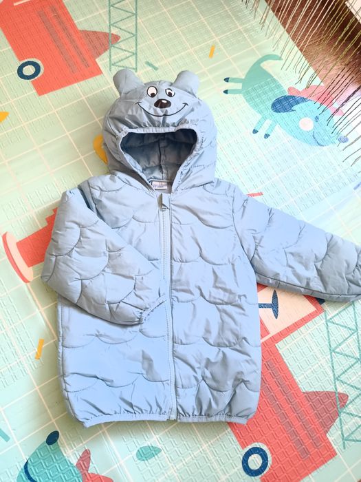 Демисезонная детская осенне-весенняя куртка на мальчика размер 110