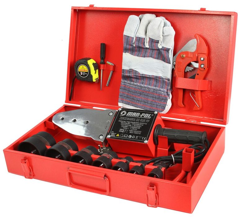 Nowa duża zgrzewarka do rur z PCV polifuzyjna