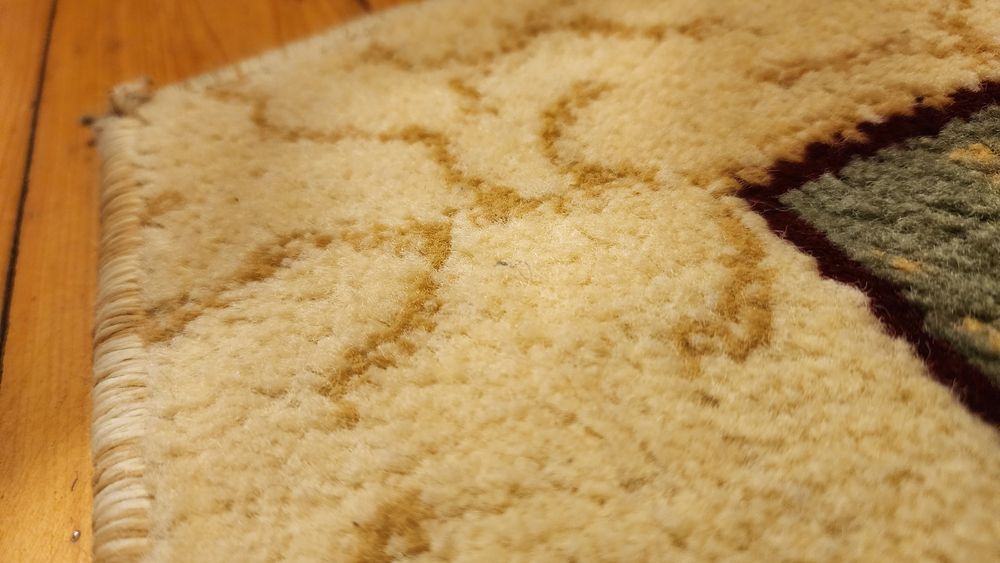 Piękny i zadbany DYWAN 160X220  beige+ burgundy