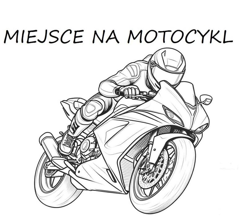 Garaż na motocykl Nowa Huta, miejsce postojowe, obwodnica S7