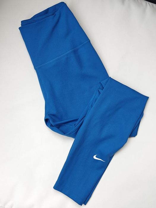 Nike legginsy sportowe damskie długie wysoki stan M