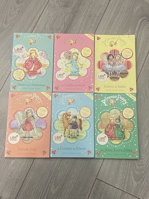 Livros Princesa Poppy
