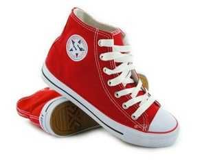 Czerwone trampki Smiths roz. 39