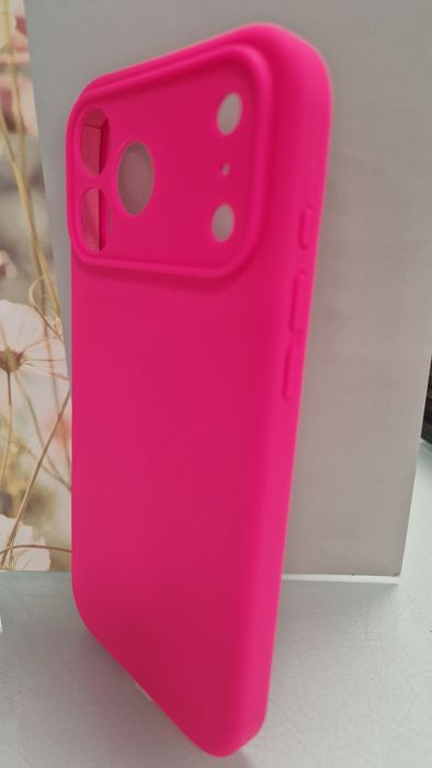 Silicone Lite Case do Iphone 17 Pro Max fuksja