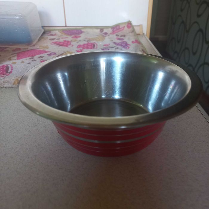 Миска для собак нержавійка