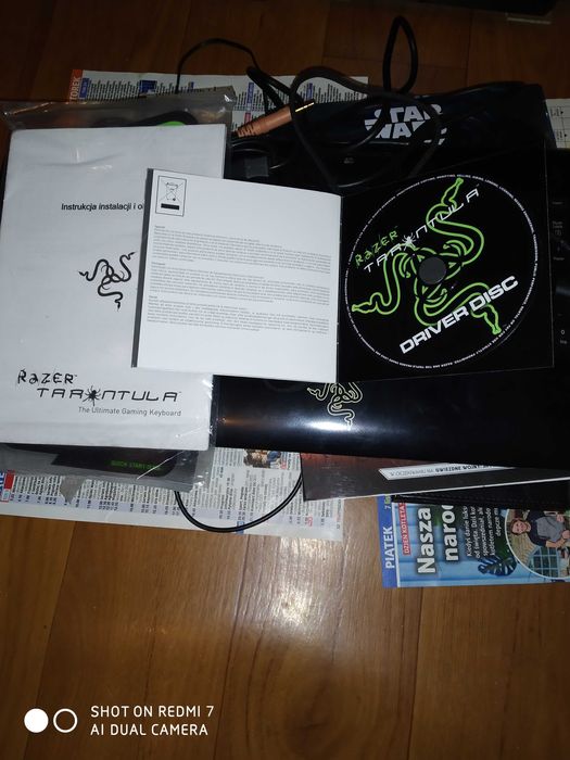 Klawiatura i mysz Razer Tarantula najtaniej