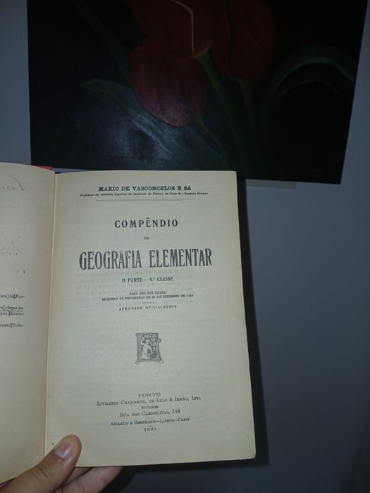Compêndio de Geografia Elementar - Mário de Vasconcellos e  Sá