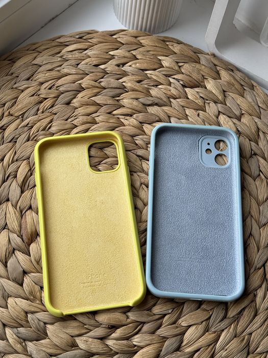 5 чехлів на айфон 11 + 2 скла та плівка на задню панель