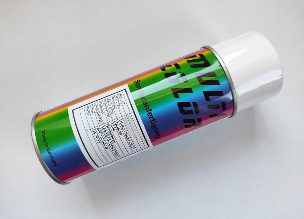 Farba Ciemny Szary Takeuchi Spray 400 ml Podwozie Pług Części Serwis