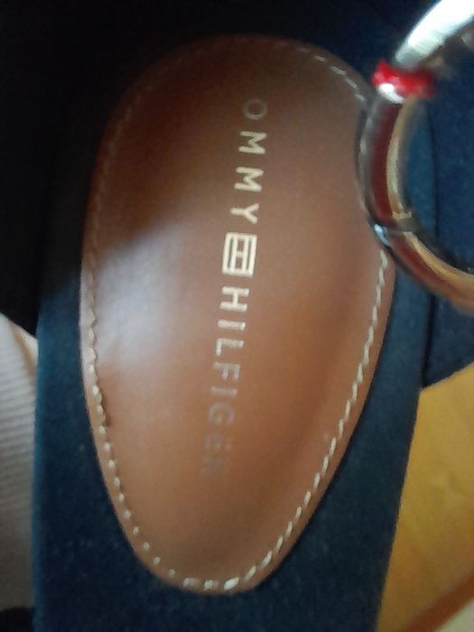 Sandały espadryle na koturnie  . Tommy Hilfiger