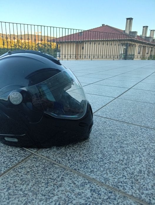 Capacete da caberg com pouco uso em bom estado