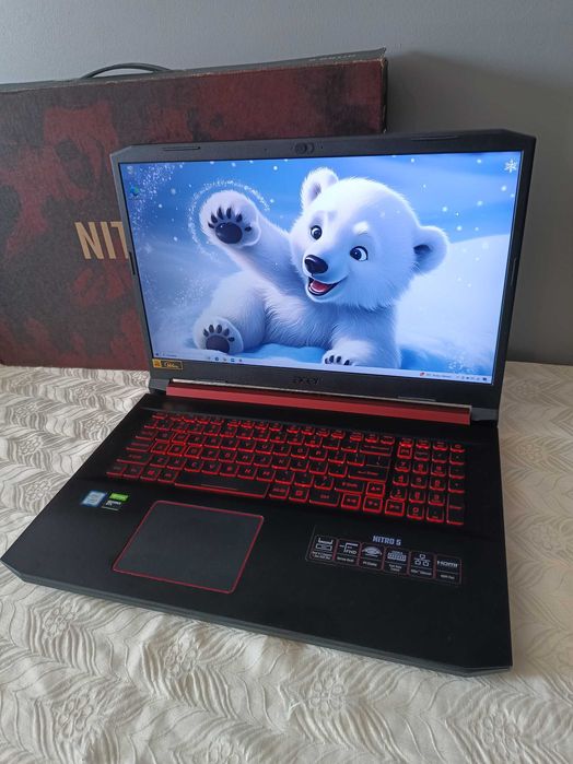 Acer Nitro 5 AN517 i7 9TH, 2.5TB SSD, GeForce Ti, Super stan.