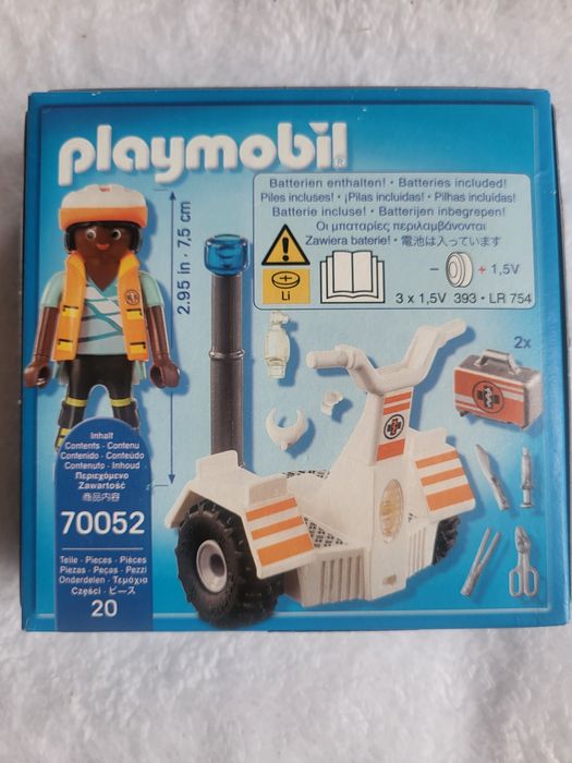Playmobil pojazd ratowniczy ze światłem