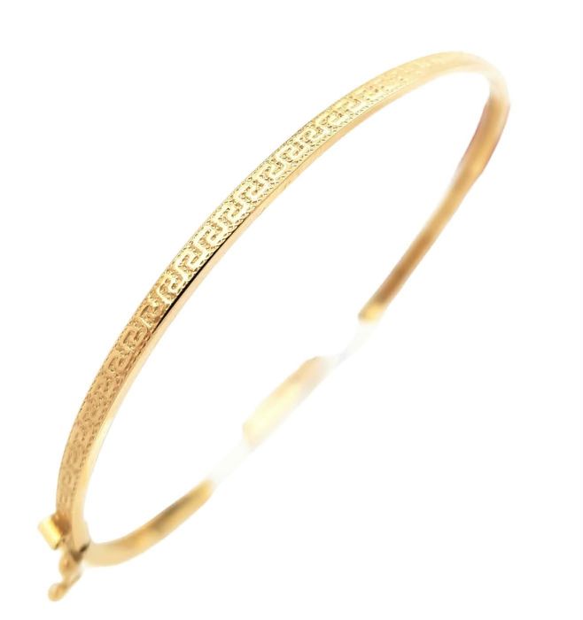 Bransoletka złota. Bangle. Sztywna