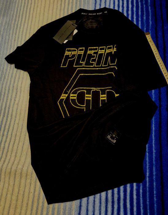 Nowa czarna koszulka tshirt meska super jakosc PP PHILIPP PLEIN XL