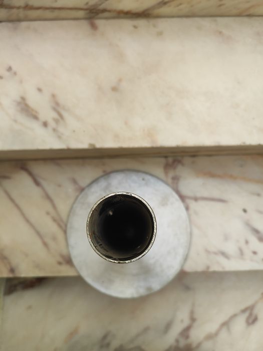 Armadura / Suporte em Aço Inox para Base de Chapéu de Sol em Betão