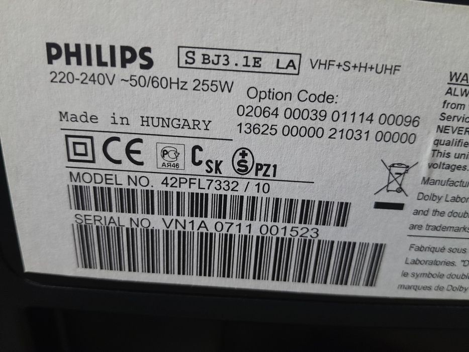 Telewizor lcd Philips 42 cale