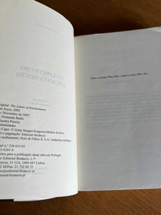 Os Limites do Encantamento      GRAHAM JOYCE