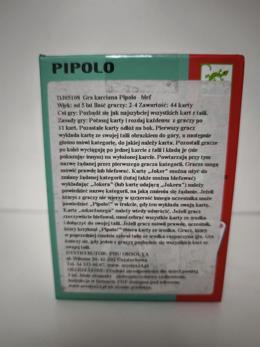 Djeco - Gra Karciana Pipolo, Blef
