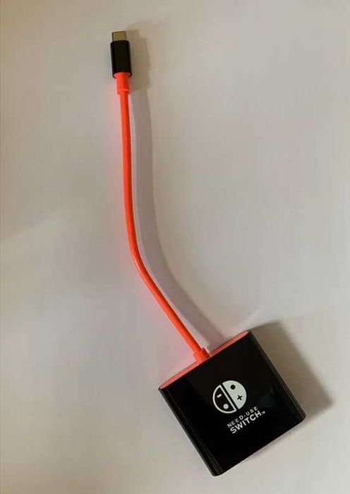 Mini Dock para Nintendo Switch na TV Hub USB-C HDMI portátil