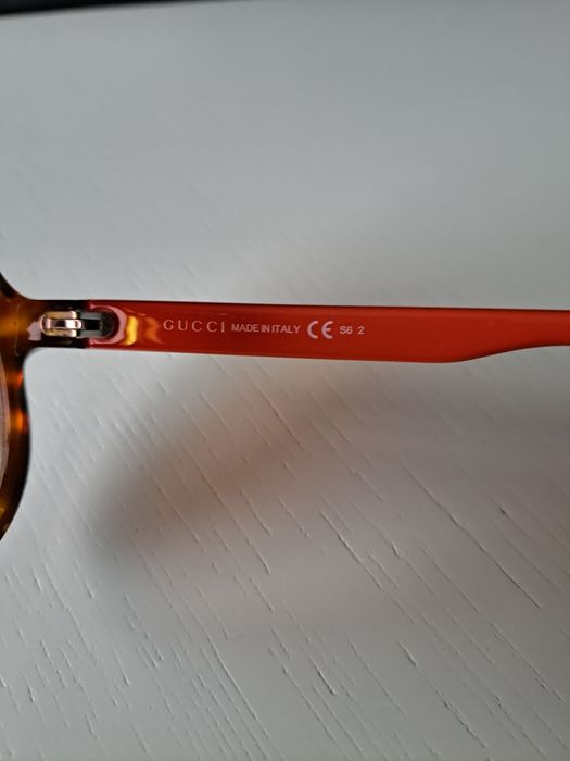 Óculos de sol Gucci (castanho e laranja) unisexo