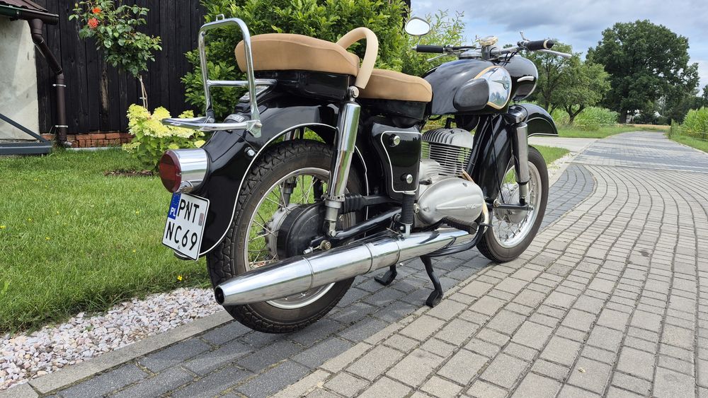 Motocykl, PRL Mz es 250/1, jaskółka