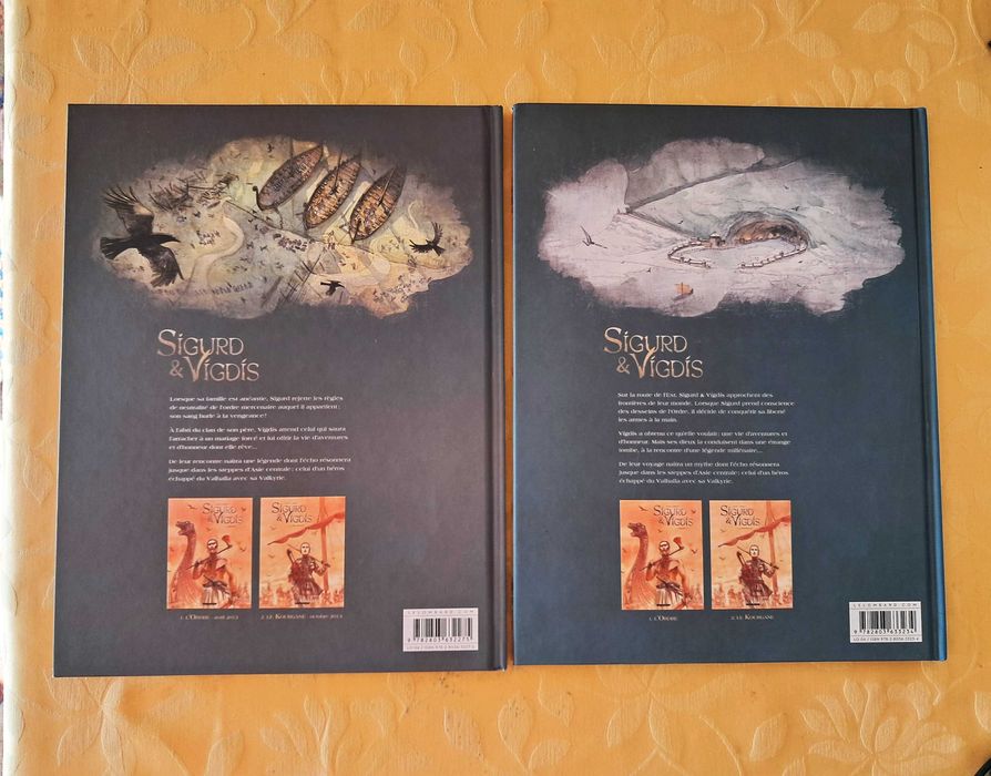 Álbuns BD – Loiselet & Blary – Sigurd & Vigdis (em francês)