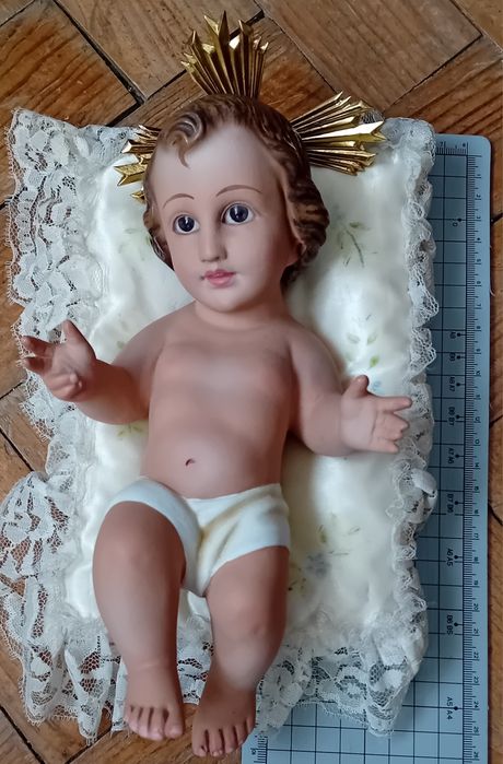 Menino Jesus em cerâmica