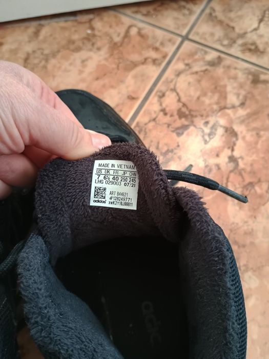 Adidas hoops ocieplane buty 40, jesień/zima