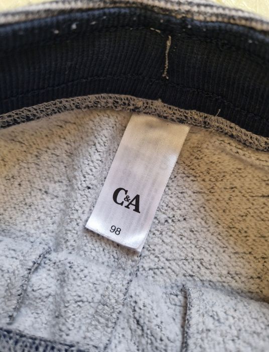 Теплі спортивні штани C&A 2-3 р хлопчик дівчинка штанці