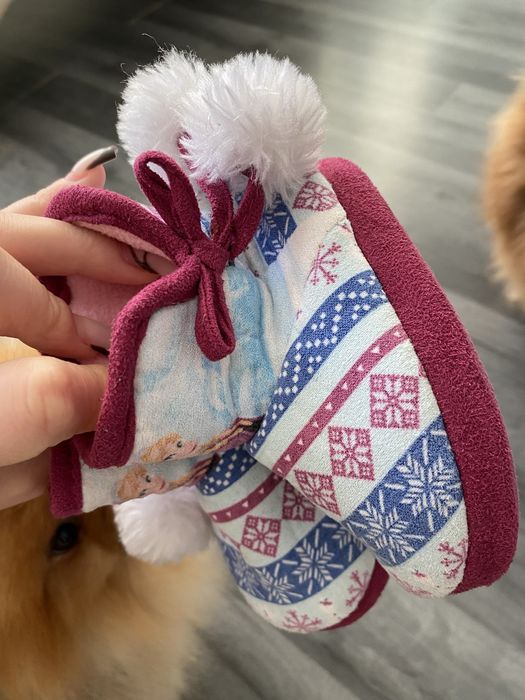 Disney Frozen Kraina Lodu 20 buciki wkładka 12,5 cm niemowlęce kapcie