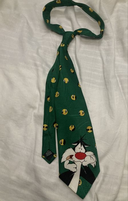 Вінтажний галстук з мультику
