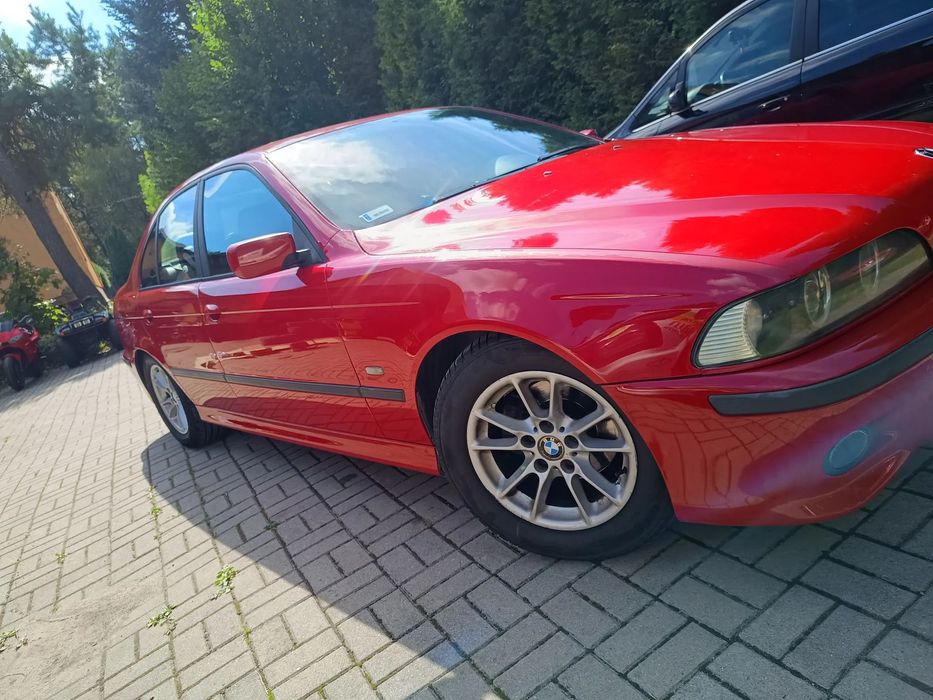BMW Seria 5 BMW Seria 5 E39 530i M54B30 LPG Imola Rot Mpakiet spotsitze skóra