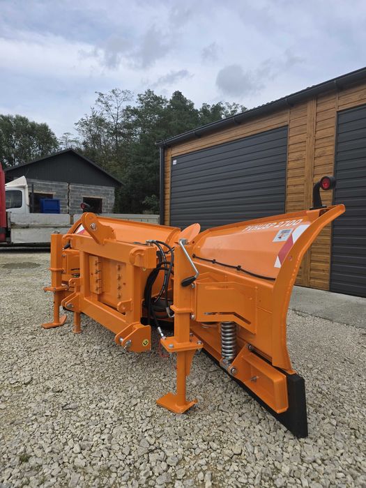 Pług do śniegu strzałka komunalny Volant 2.5-3.2m euro/tuz amortyzacja
