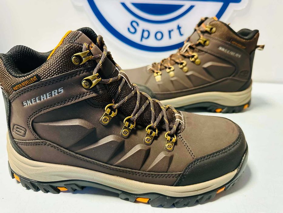 Skechers  Relment wodoodporne wysokie trekkingi brązowe  40 - 46    204642