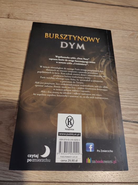 Książka "Bursztynowy dym"
