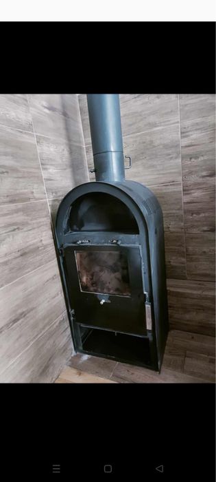 Piec kominkowy plus rura