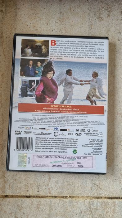Dvd bailey um cão que vale milhões