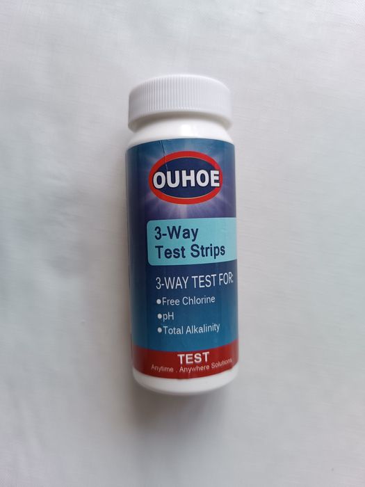 Тест для перевірки води у басейні і спа 50 шт чи питєвої води Ouhoe