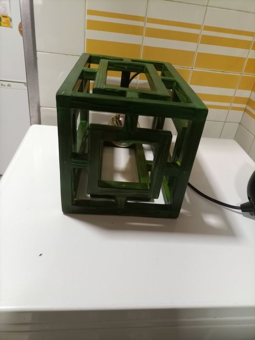 Candeeiro novo artesanal de pendurar