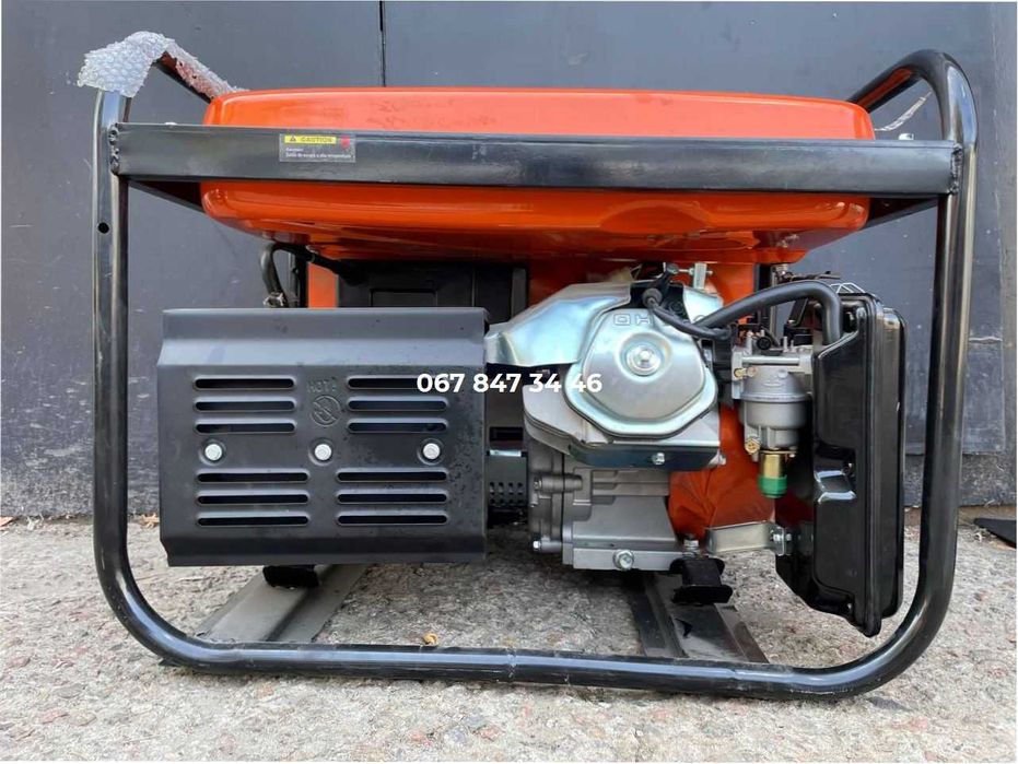 Генератор Zeppelin 6000 6.6 kW Бензин 1 фаза с электростартером