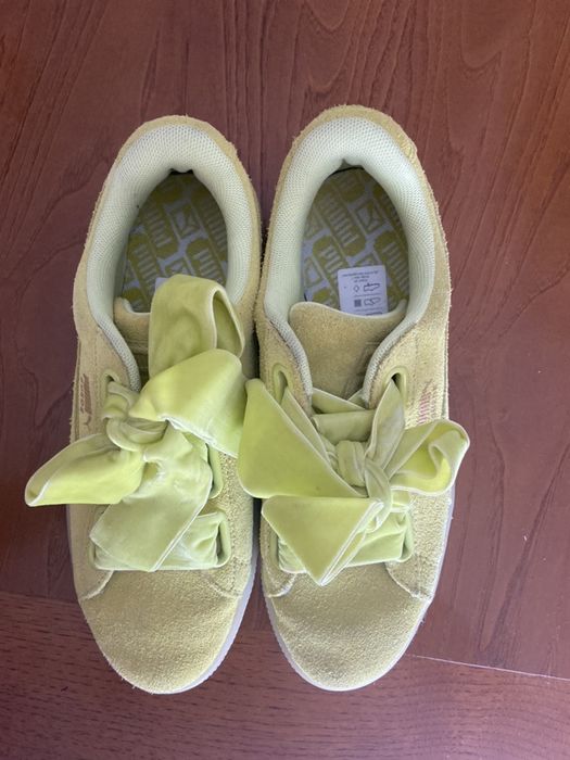 Puma SUEDE yellow - Originais