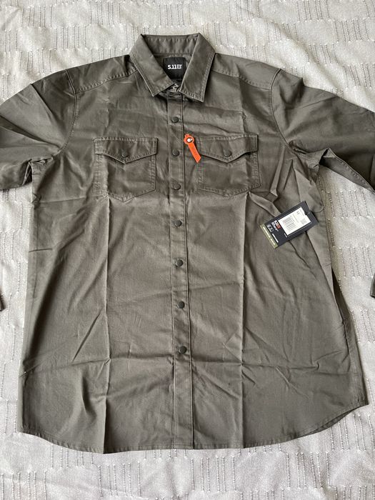 Сорочка 5.11 tactical GUNNER SOLID LONG SLEEVE SHIRT розмір L