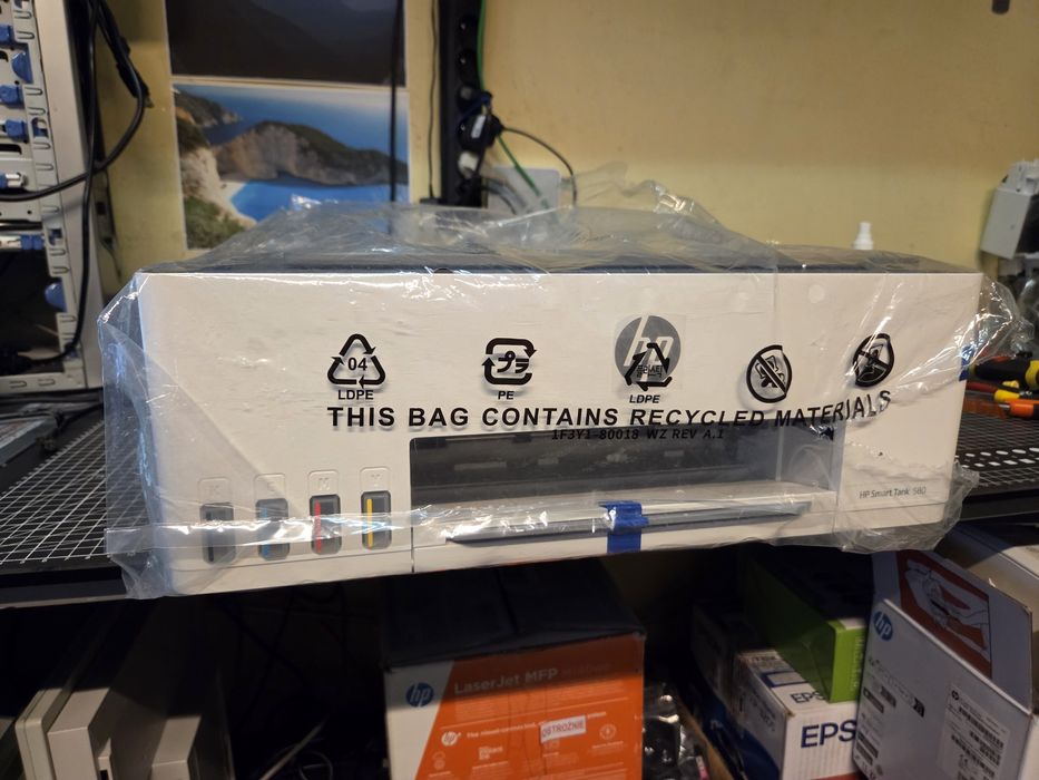 Drukarka hp smart tank 580 NOWA