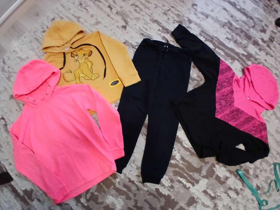 Костюм для девочки 6-8 лет. Размер 134. Худи. Водолазка