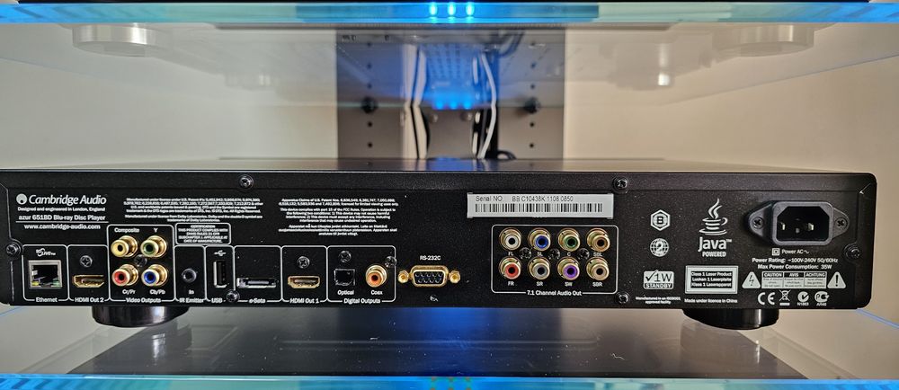 Cambridge Audio Azur 651BD odtwarzacz Blu-ray+oryg. pilot bdb.stan