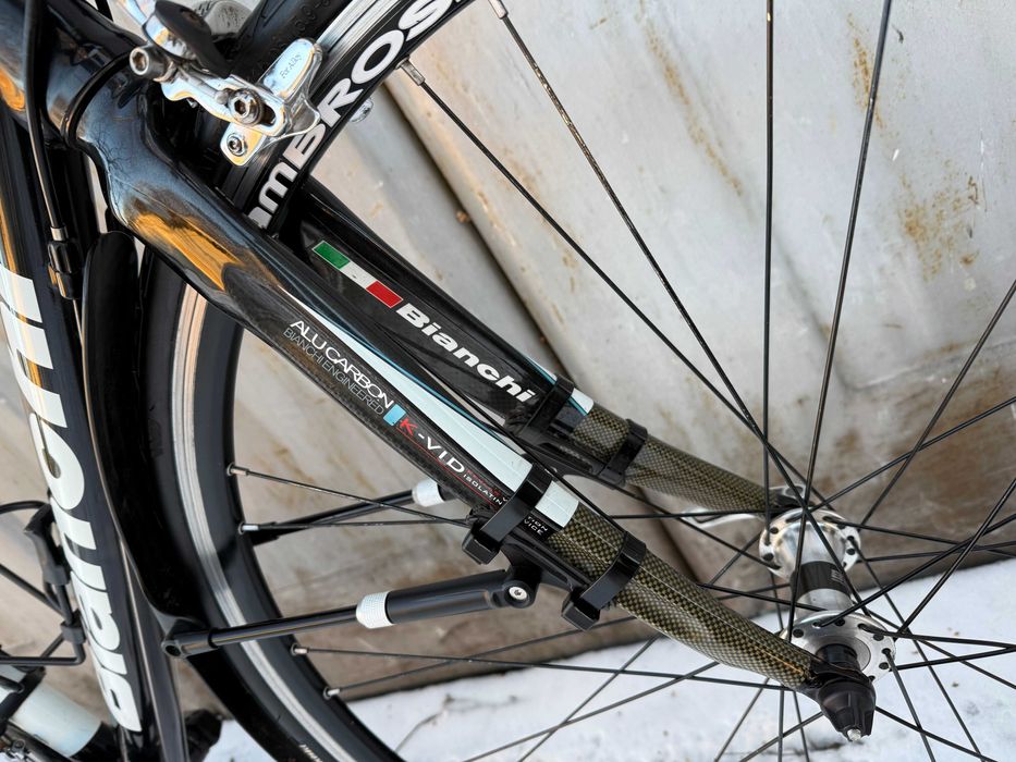 Італійський Bianchi Nirone 7 на Campagnolo Xenon\проми\вилка КАРБОН