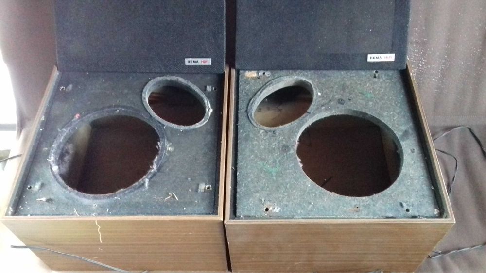 Rema HiFi 40 W  - skrzynie i maskownice